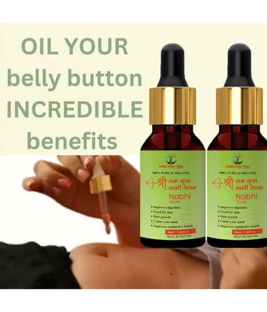 Pure & Natural Nabhi Tailam Oil 60ml (Pack of 2)