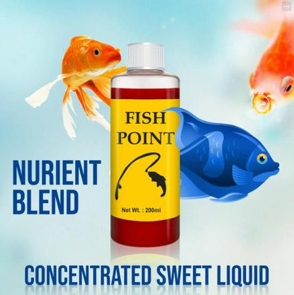 FISH POINT ? NATURAL BAIT FOR FISH 200ML (Pack of 2)